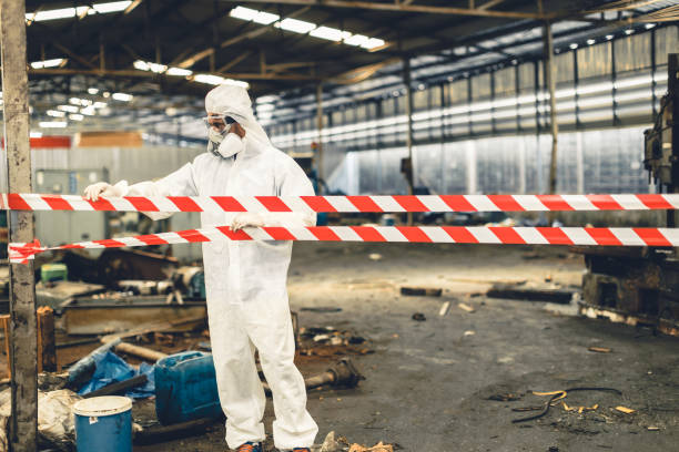 Professional Biohazard technician working in Snelling, CA